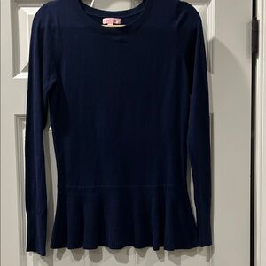 Lilly Pulitzer Deep Blue Knit Top
